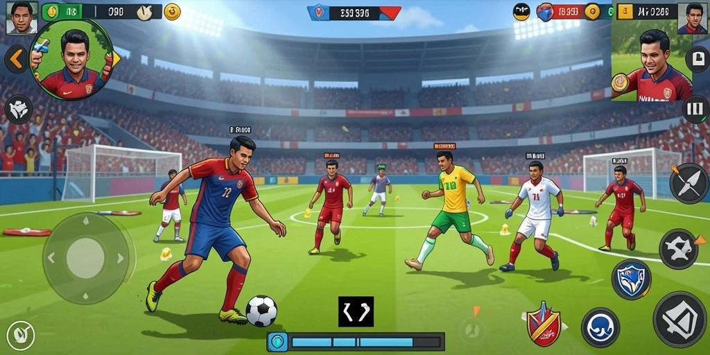 Mode multiplayer yang seru dan kompetitif.