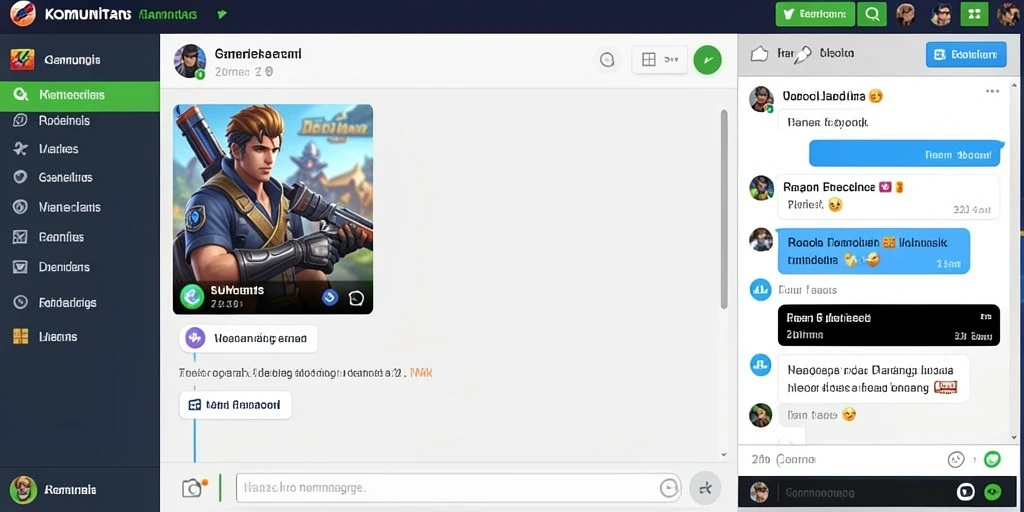 Fitur multiplayer yang memungkinkan bermain dengan teman.