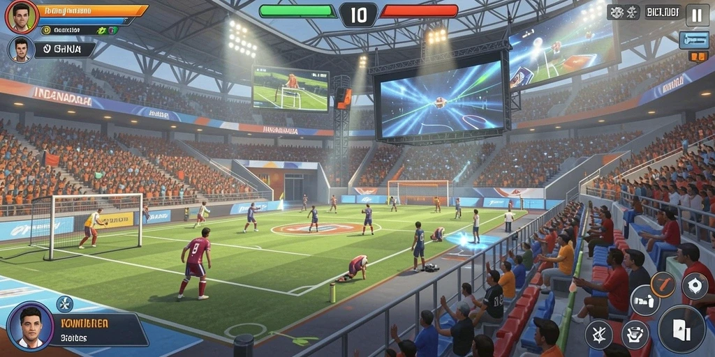 Fitur multiplayer untuk bermain dengan teman.